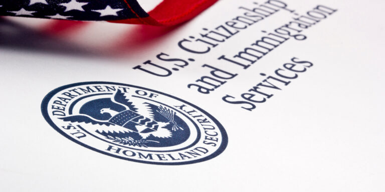 Photograph of a U.S. Department of Homeland Security logo.